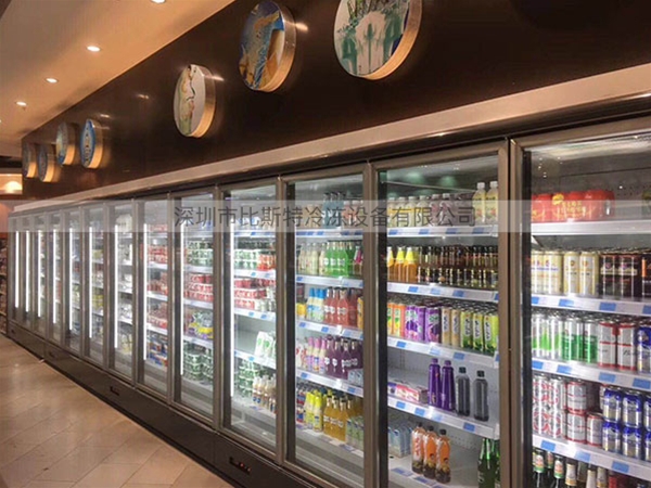 湛江超市冷藏玻璃展示立柜